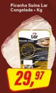 Rede Supermarket Picanha Suína Lar oferta