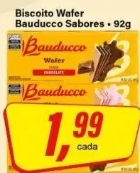 Rede Supermarket Biscoito wafer bauducco sabores oferta