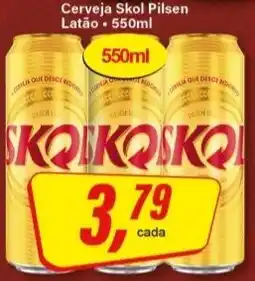 Rede Supermarket Cerveja skol pilsen oferta
