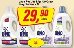 Rede Supermarket Lava Roupas Líquido Omo Fragrâncias oferta