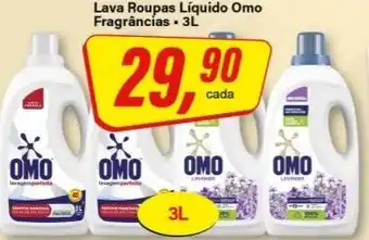 Rede Supermarket Lava Roupas Líquido Omo Fragrâncias oferta