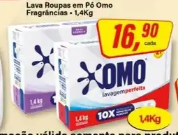 Rede Supermarket Lava Roupas em Pó Omo oferta