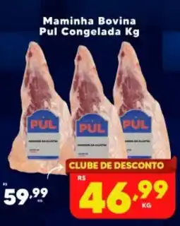Nidobox Maminha bovina pul congelada kg oferta