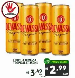 Rede Parceria Cerveja devassa tropical lt oferta