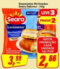 Rede Supermarket Empanados recheados seara sabores oferta