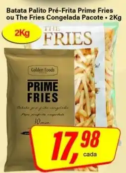 Rede Supermarket batata palito pré-frita prime fries ou the fries congelada pacote oferta