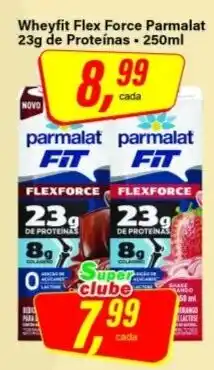 Rede Supermarket Wheyfit Flex Force Parmalat oferta