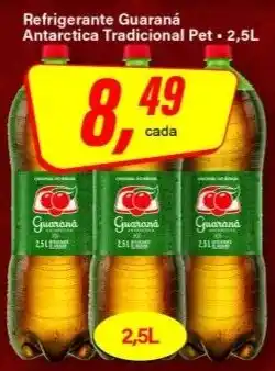 Rede Supermarket Refrigerante Guaraná Antarctica Tradicional Pet oferta
