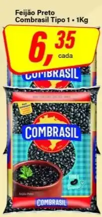 Rede Supermarket Feijão Preto Combrasil Tipo 1 oferta