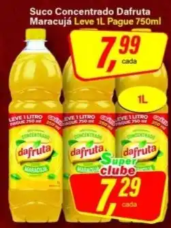 Rede Supermarket Suco concentrado dafruta maracujá leve oferta