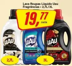 Rede Supermarket Lava Roupas Líquido Uau Fragrâncias oferta