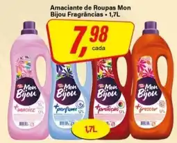 Rede Supermarket Amaciante de Roupas Mon Bijou Fragrâncias oferta