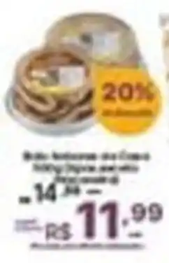 Super Lagoa Bolo bolonhesa de frango oferta