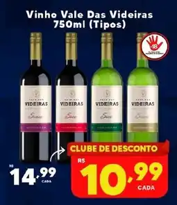 Rede uniforça Vinho vale das videiras oferta