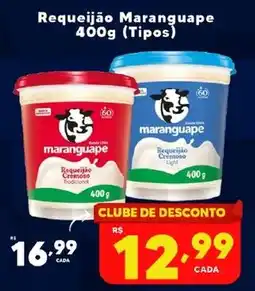 Rede uniforça Requeijão Maranguape (Tipos) oferta