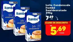 Rede uniforça Leite condensado itambé semidesnatado oferta