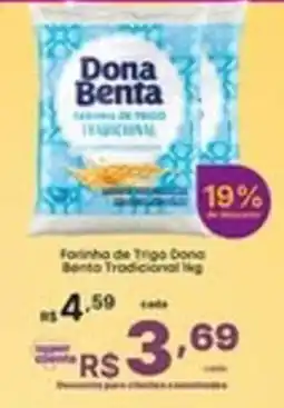 Super Lagoa Farinha de Trigo Dona Benta Tradicional oferta