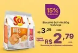 Super Lagoa Biscoito sol hits sabores oferta