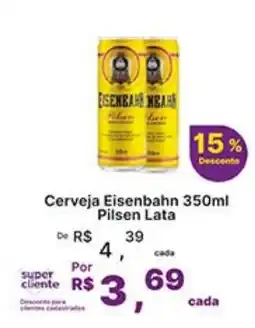 Super Lagoa Cerveja Eisenbahn pilsen lata oferta
