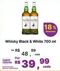 Super Lagoa Whisky Black & White oferta