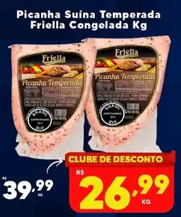 Rede uniforça Picanha Suína Temperada oferta