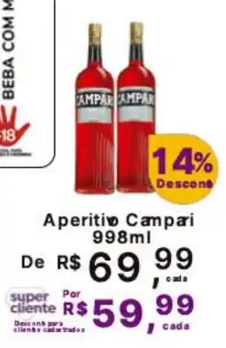 Super Lagoa Aperitivo Campari oferta
