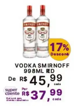 Super Lagoa Vodka smirnoff oferta