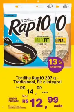 Super Lagoa Tortilha rap10 oferta