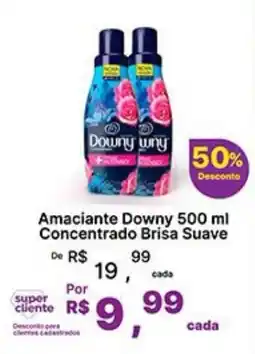 Super Lagoa Amacianete downy concentrado brisa suave oferta
