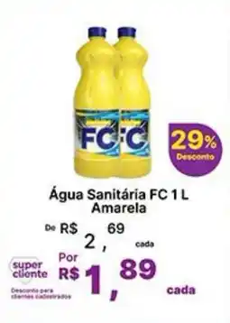Super Lagoa Água Sanitária FC Amarela oferta