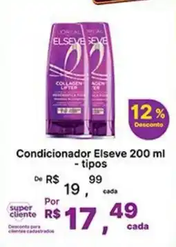 Super Lagoa Condicionador Elseve - tipos oferta