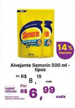 Super Lagoa Alvejante semorin tipos oferta