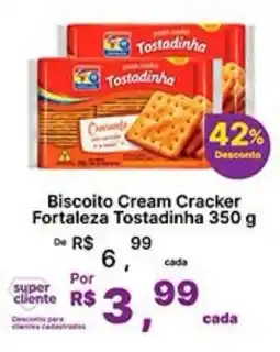 Super Lagoa Biscoito cream cracker fortaleza tostadinha oferta