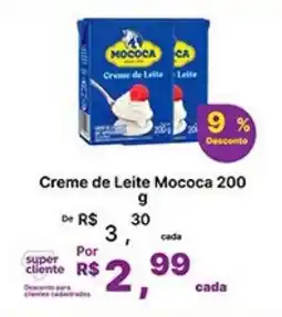 Super Lagoa Creme de Leite Mococa oferta