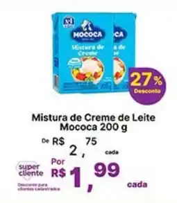 Super Lagoa Mistura de Creme de Leite Mococa oferta
