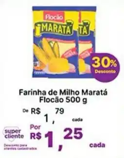 Super Lagoa Farinha de Milho Marata Flocao oferta