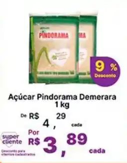 Super Lagoa Açúcar Pindorama Demerara oferta