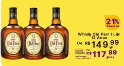 Super Lagoa Whisky Old Parr 1 Litro 12 Anos oferta