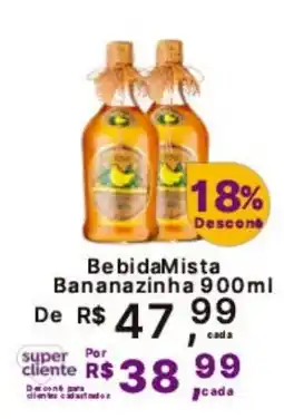 Super Lagoa BebidaMista Bananazinha oferta