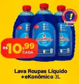 Super Show Lava Roupas Líquido +eKonômico 3L oferta