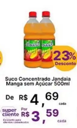 Super Lagoa Suco Concentrado Jandaia Manga sem Açúcar oferta
