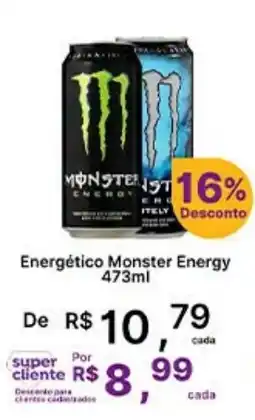 Super Lagoa Energético Monster Energy oferta