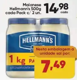 Lopes Supermercados Maionese hellmann's oferta