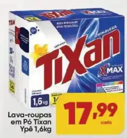 Lopes Supermercados Lava-roupas em Pó Tixan oferta