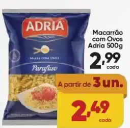 Lopes Supermercados Macarrão com Ovos Adria oferta