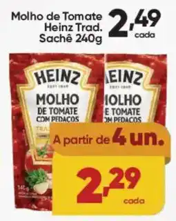 Lopes Supermercados molho de tomate heinz trad oferta