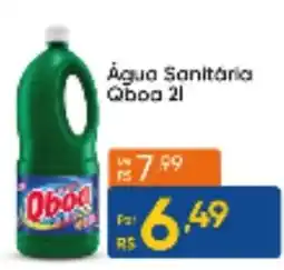 Atacado Vem Água Sanitária Qboa 2l oferta