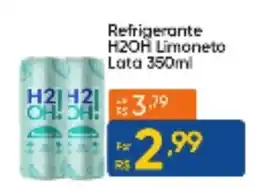 Atacado Vem Refrigerante H2OH Limoneto oferta