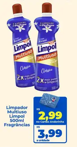 Andorinha Hipermercado Limpador multiuso limpol fragrâncias oferta