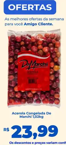 Andorinha Hipermercado Acerola Congelada De Marchi oferta